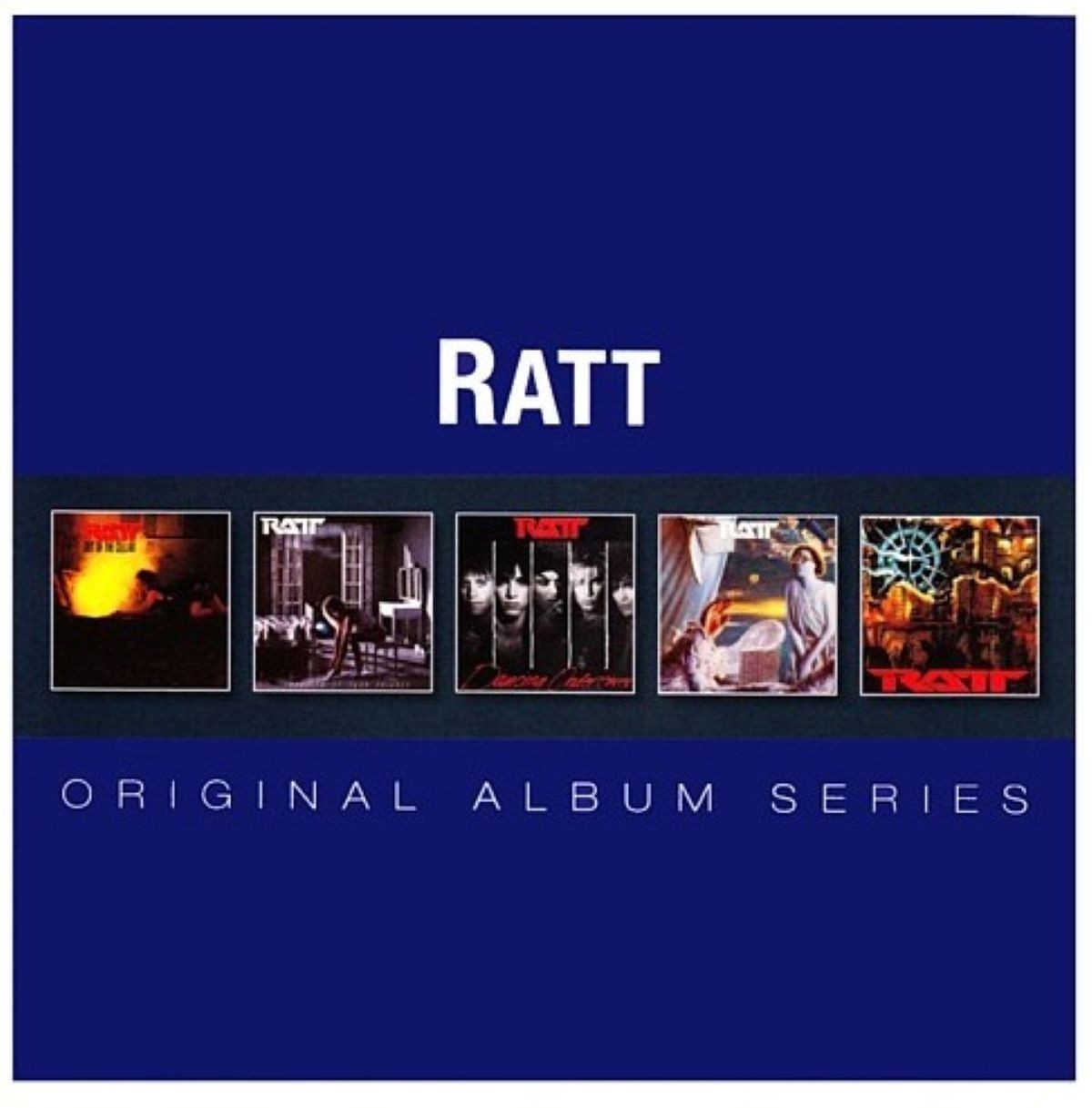 Ratt Original Album Series CD Boxset 5 Disc Set on Warner compilation 2013