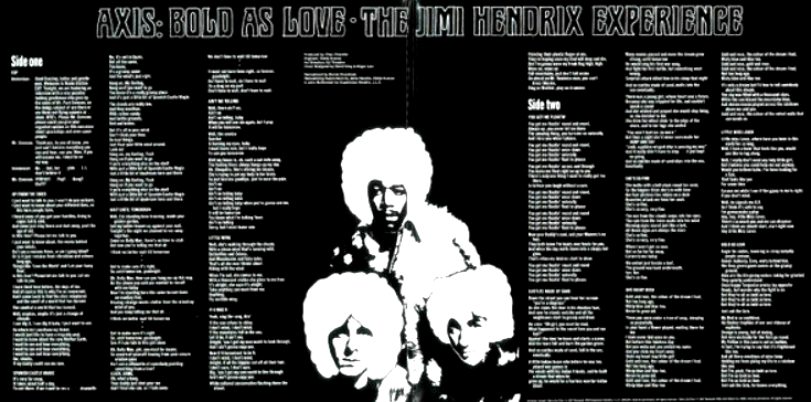 The Jimi Hendrix Experience Axis Bold As Love LP Album vinyl record Mono 2017