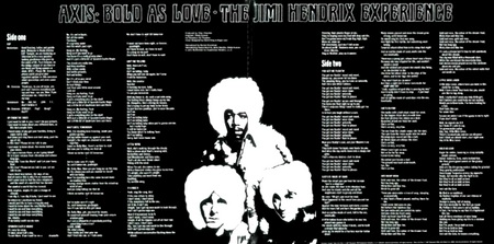 The Jimi Hendrix Experience Axis Bold As Love LP Album vinyl record Mono 2017