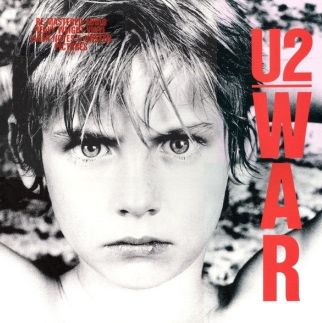 U2 War LP Album vinyl record Remastered reissue 2008 on Mercury in Gatefold