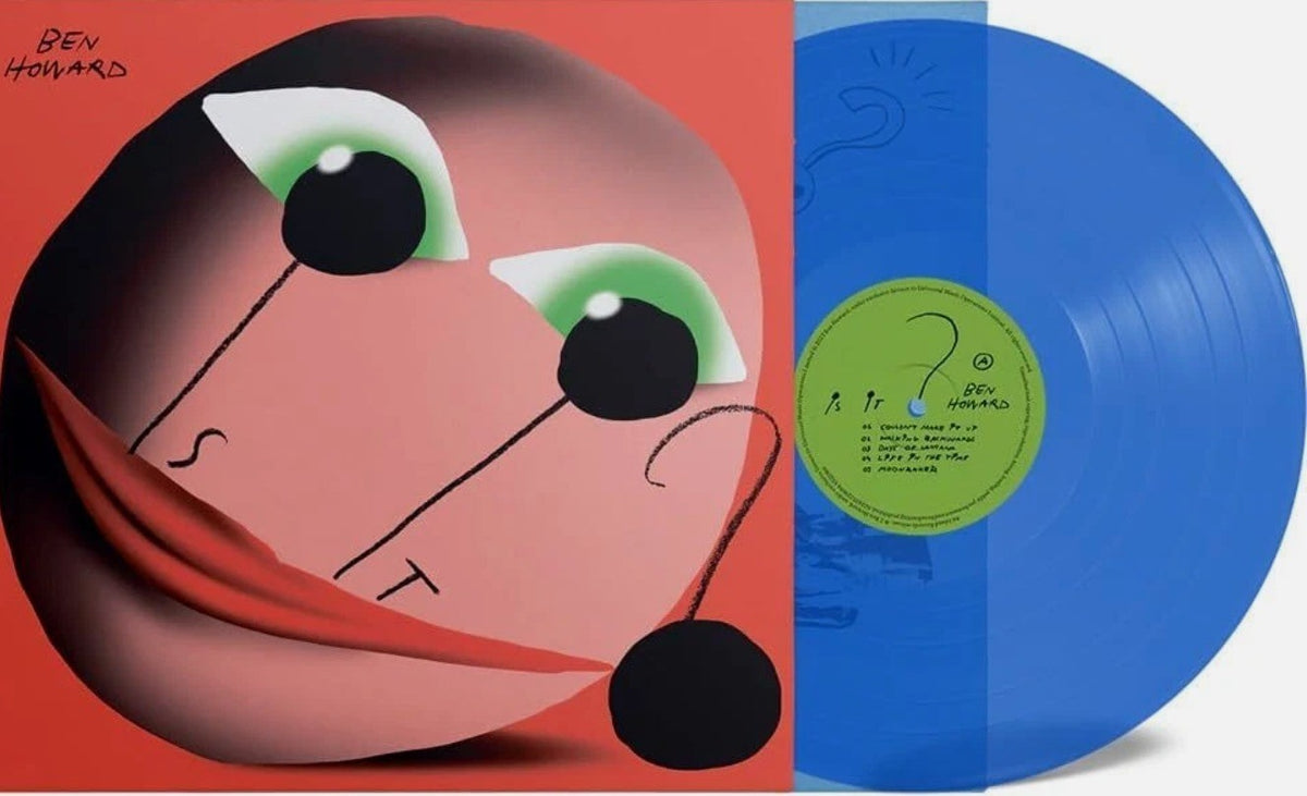 Ben Howard Is It? LP Album vinyl record limited blue 2023 on Island