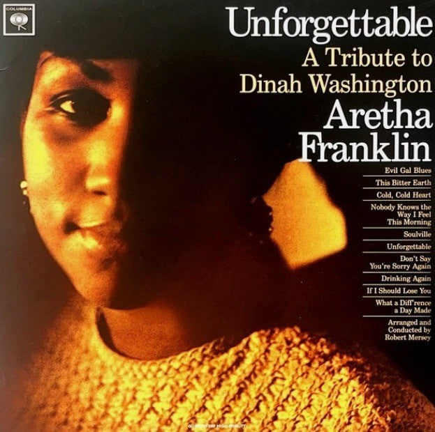 Aretha Franklin – Unforgettable (A Tribute To Dinah Washington) LP Album record