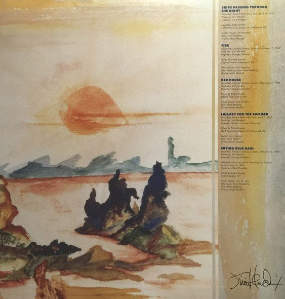 The Jimi Hendrix Valleys Of Neptune LP Album vinyl record 2010 on legacy black