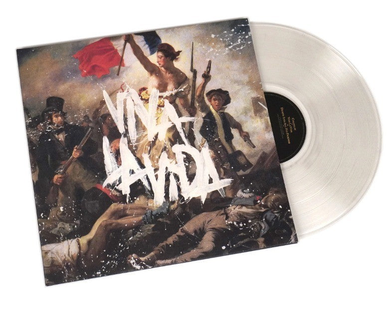 Coldplay Viva La Vida Or Death And All His Friends LP Album Vinyl Record Clear