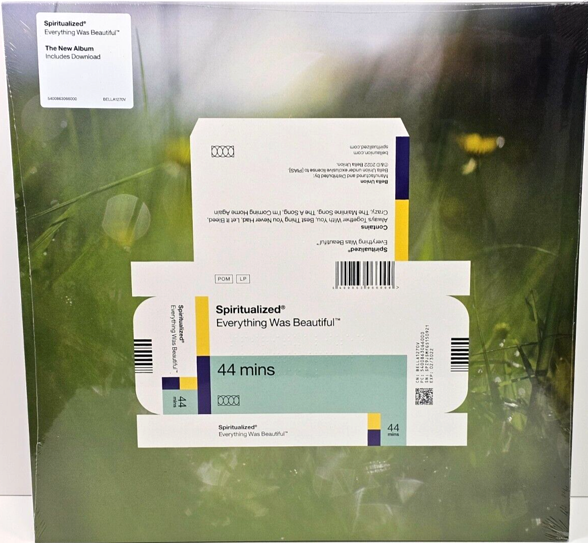 Spiritualized Everything Was Beautiful LP Album vinyl record 2022 new