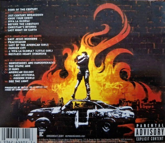Green Day – 21st Century Breakdown CD Album 2009 on Reprise Records