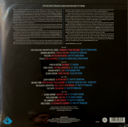 Arthur Baker / Shep Pettibone – Dance Masters: Shep Pettibone LP Vinyl record