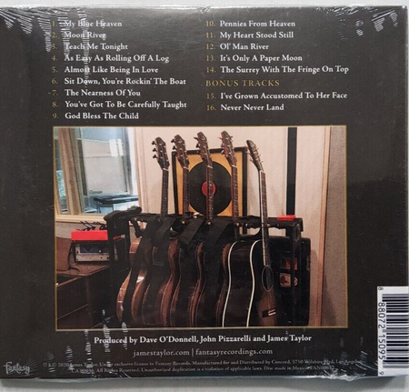 James Taylor American Standard 2020 exclusive CD Album with 2 extra tracks NEW