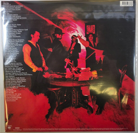 Blue Oyster Cult Spectres LP Album vinyl record 2025 remastered 180gram resissue