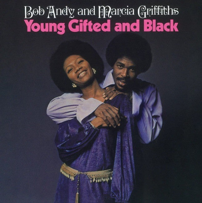 Bob Andy & Marcia Griffiths Young Gifted And Black LP Album vinyl record orange