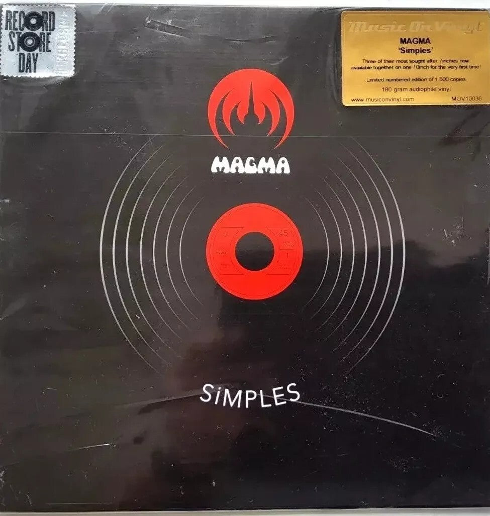 Magma– Simples Limited edition 10" numbered EP Album vinyl record RSD 2021