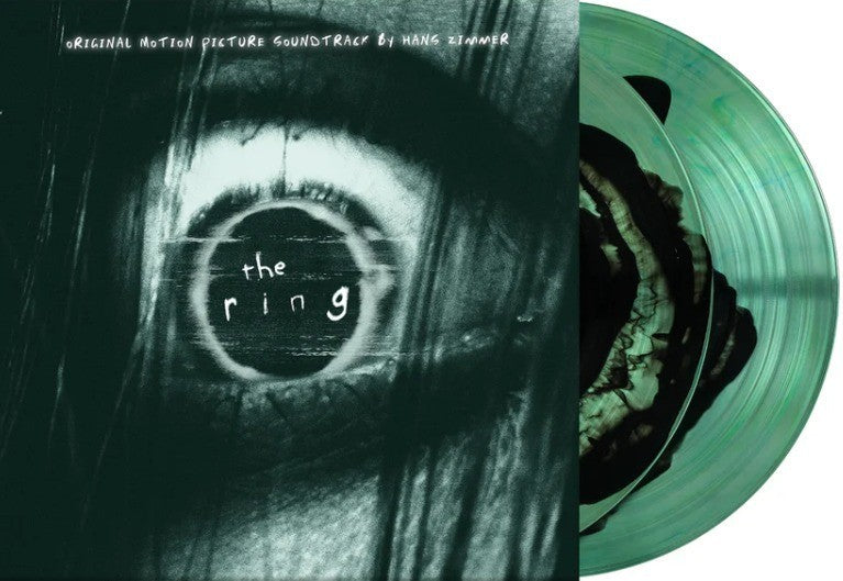 Hans Zimmer The Ring OST LP Album vinyl record  Lime Green & black Hand Poured