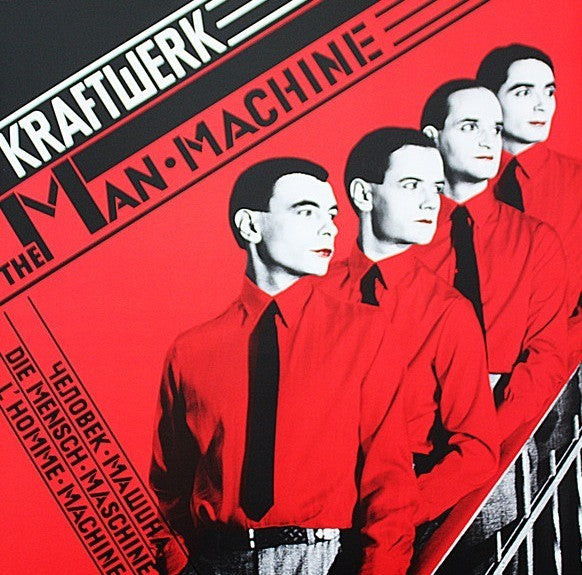 Kraftwerk The Man•Machine LP Album vinyl record 2020 remastered limited Red