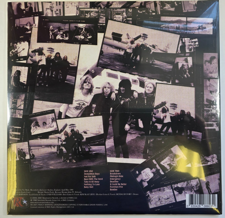 Girlschool Demolition LP Album vinyl record 2022 reissue limited yellow 2025