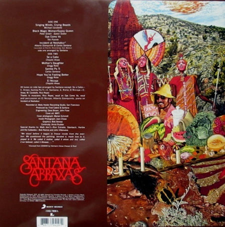 Santana Abraxas LP Album vinyl record 2016 remastered 180g reissue on Columbia