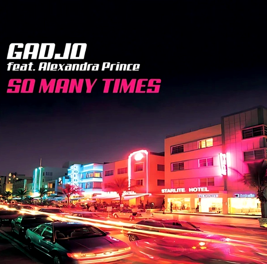Gadjo Featuring Alexandra Prince So Many Times 12" vinyl record limited pink