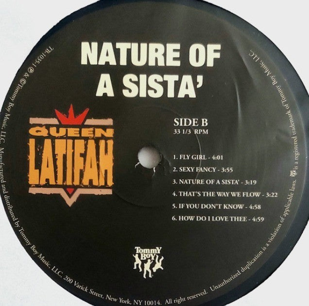 Queen Latifah Nature Of A Sista  LP Album vinyl record 2024 RSD Limited Edition