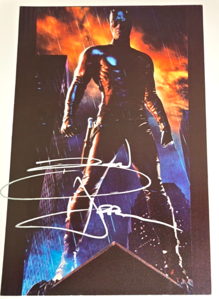 Ben Affleck Daredevil Hand Signed Photo autograph Size A4 with Cert
