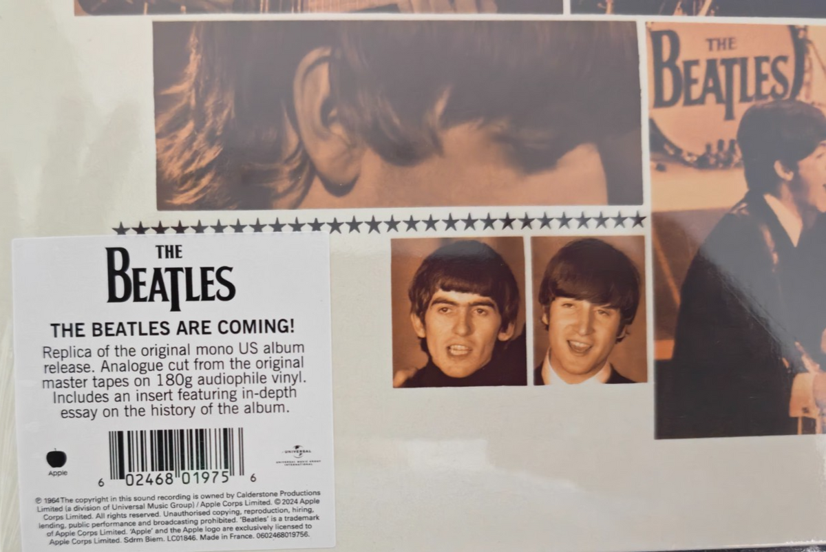 The Beatles' Second Album LP Album vinyl record 2024 remastered Reissue Mono