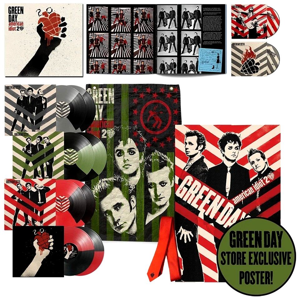 Green Day American Idiot 20 LP Album vinyl record Super Deluxe Boxset 2024