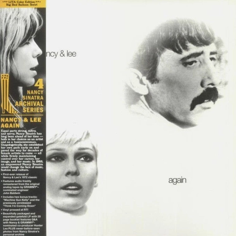 Nancy Sinatra & Lee Hazlewood Nancy & Lee LP Album Vinyl Record RSD Coloured