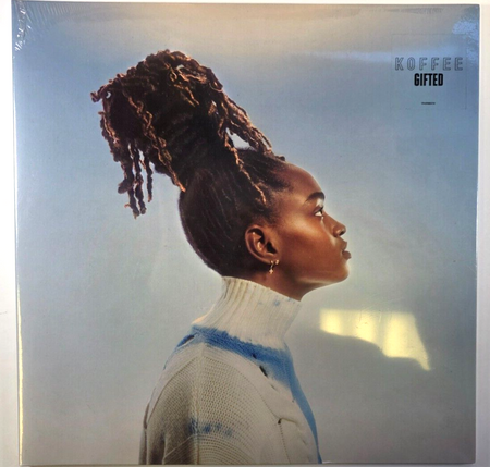 Koffee Gifted LP Album vinyl record limited clear Reggae Dancehall on Sony 2022
