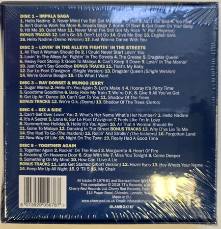 Mungo Jerry The Albums 1976 - 81  Boxset 5 x CD Compilation 2018 on 7T's Records