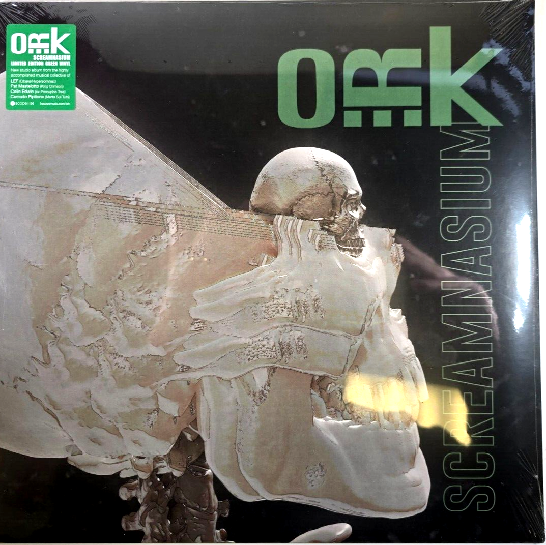 O.R.k.Screamnasium LP Album vinyl record limited Green 2022 prog on Kscope
