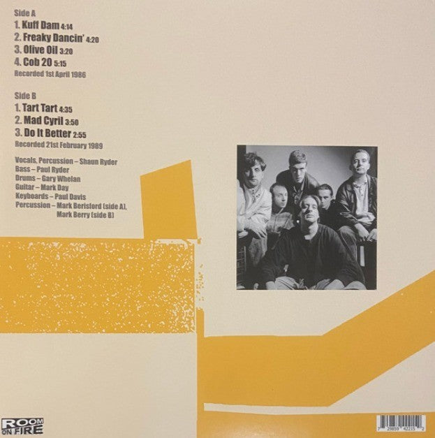 Happy Mondays The Peel Sessions 1986/1989 LP Album vinyl record on Room On Fire