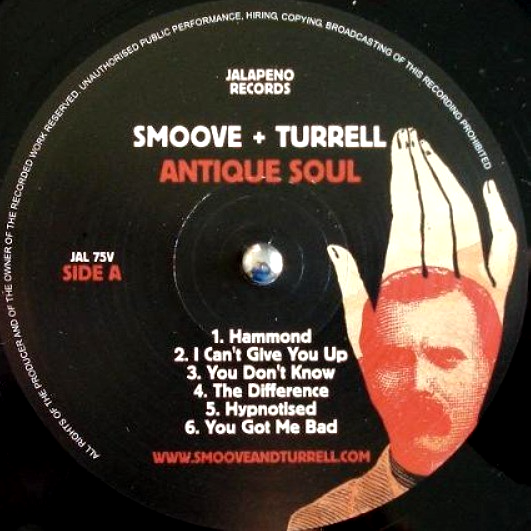 Smoove & Turrell Antique Soul LP Album vinyl record 2009 on Jalapeno Records