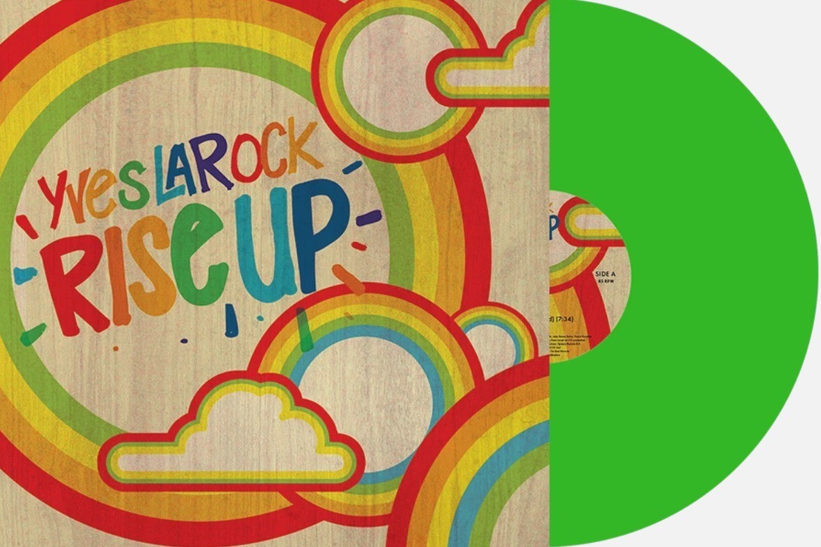 Yves Larock Rise Up 12" vinyl record black 2025 remastered reissue
