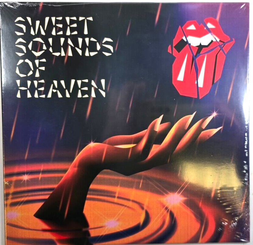 The Rolling Stones Sweet Sounds Of Heaven 10" etched vinyl record 2023 Polydor