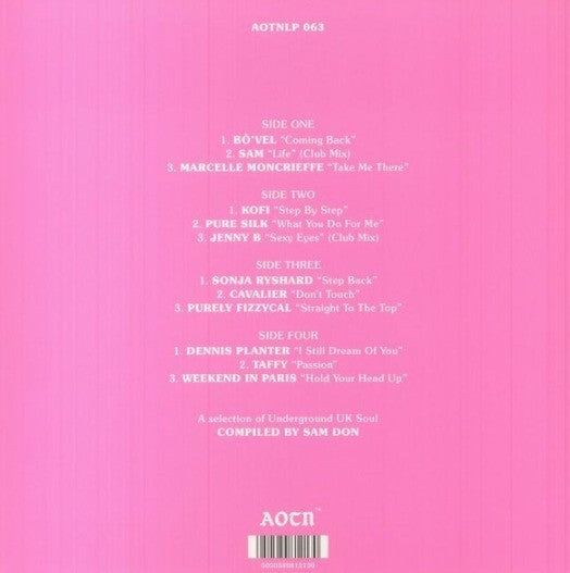 Sam Don Just A Touch LP album vinyl record 2 LP Compilation Athens Of The North