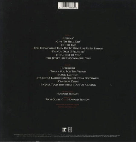 My Chemical Romance Three Cheers For Sweet LP Album vinyl record reissue
