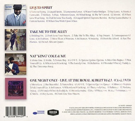 Gregory Porter 4 Original Albums CD Box Set Jazz Collection boxset on Blue Note