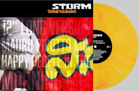 Storm – Time To Burn 12" vinyl record limited yellow remastered reissue 2026