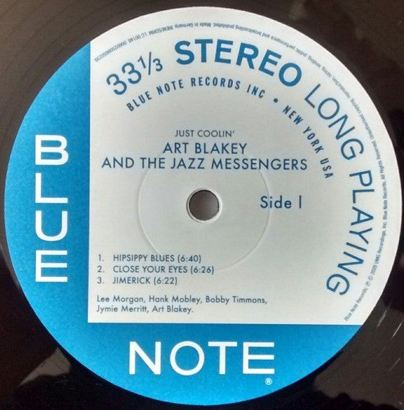 Art Blakey & The Jazz Messengers Just Coolin LP Album vinyl record 2021 Reissue
