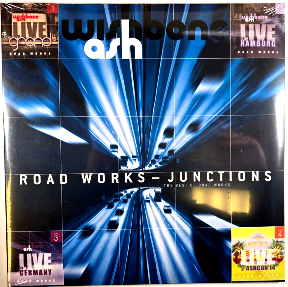 Wishbone Ash Road Works Junctions The Best Of Road Works LP Album vinyl record