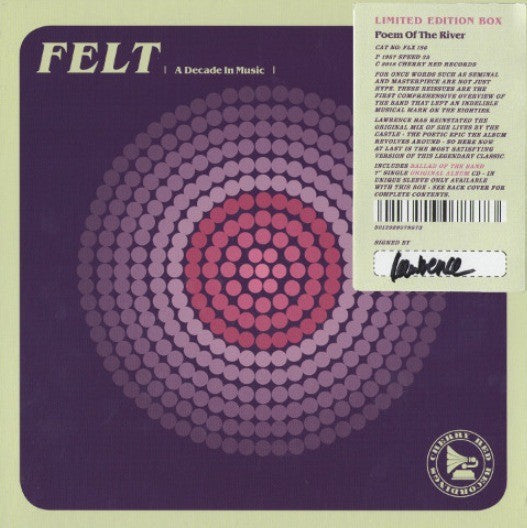 Felt Poem Of The River  CD + 7" Vinyl Boxset signed limited edition