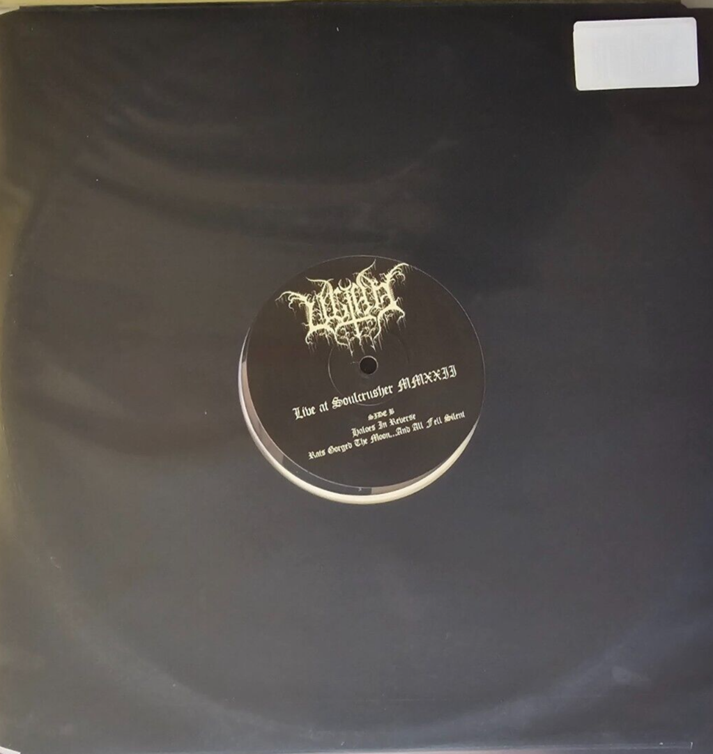 Ultha Live At Soulcrusher 2022 LP Album Vinyl record NEW 2023 black metal clear