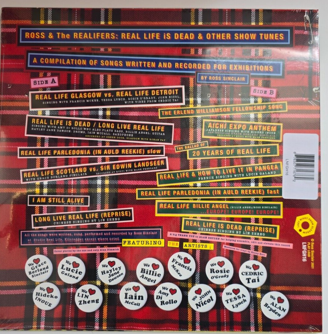 Ross & The Realifers – Real Life Is Dead & Other Show Tunes 2004-2021-2-3-4  LP