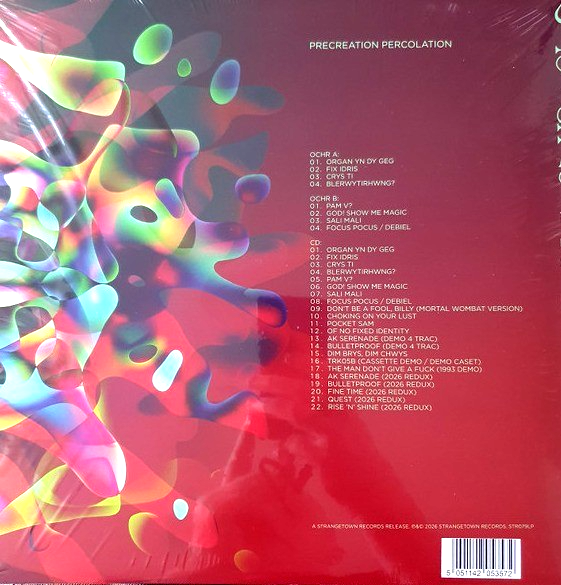 Super Furry Precreation Percolation LP Album vinyl record 2026 limited red + CD