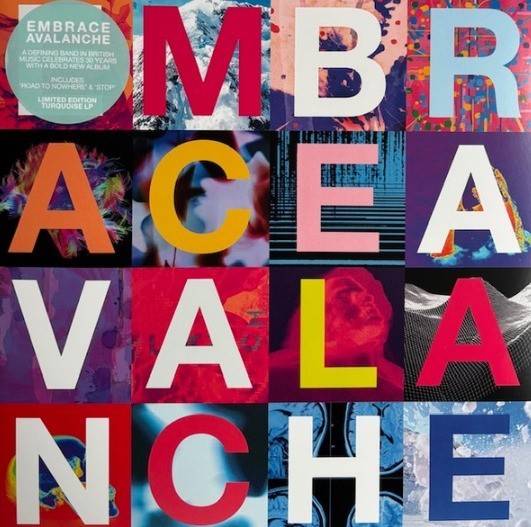 Embrace Avalanche LP Album vinyl record 2026 limited turquoise on Cooking Vinyl