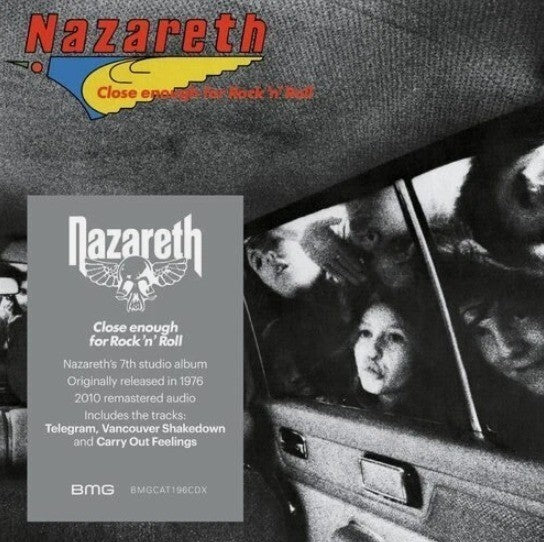 Nazareth Close Enough For Rock 'n' Roll CD album 2022 reissue on BMG