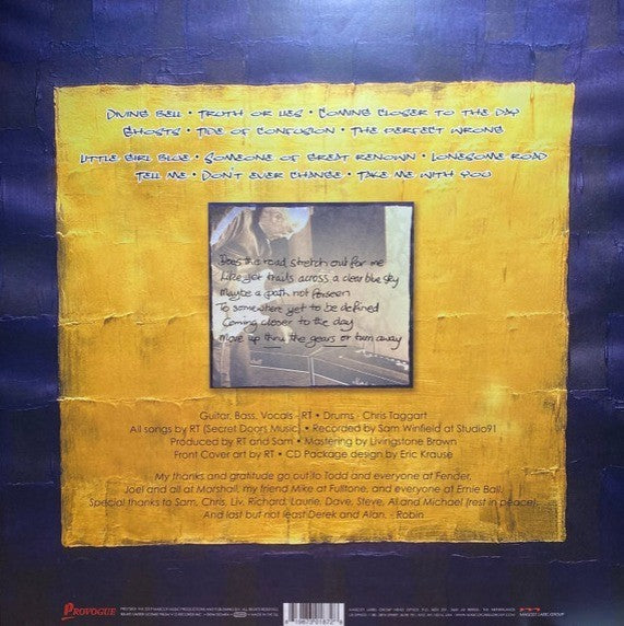 Robin Trower Coming Closer To The Day LP Album Vinyl Record Limited Gold 2022