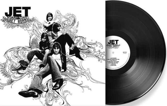 Jet Get Born LP Album vinyl record  remastered reissue 180g black 2016 mov