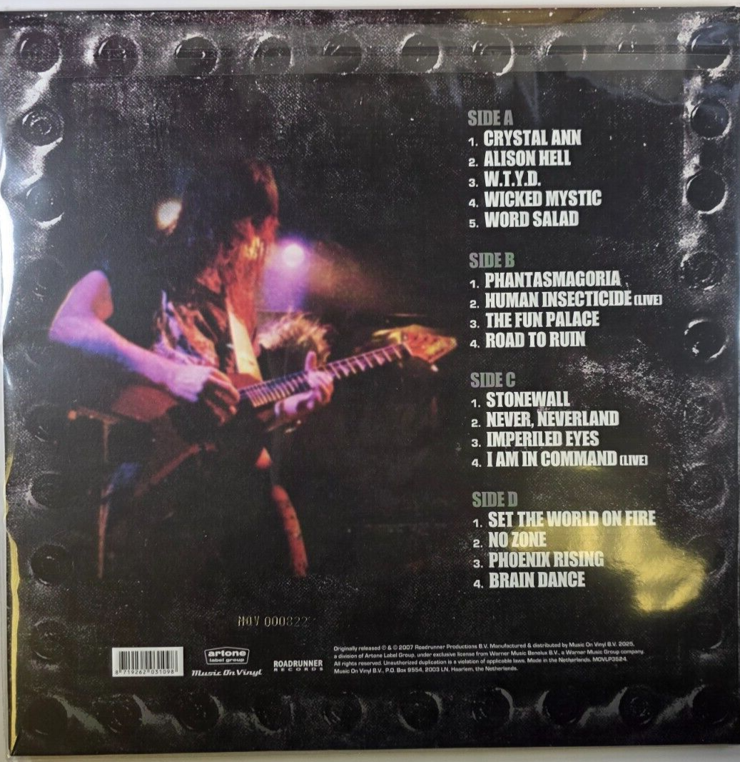 The Best Of Annihilator LP Album vinyl record limited numbered 2 x Silver 180gra