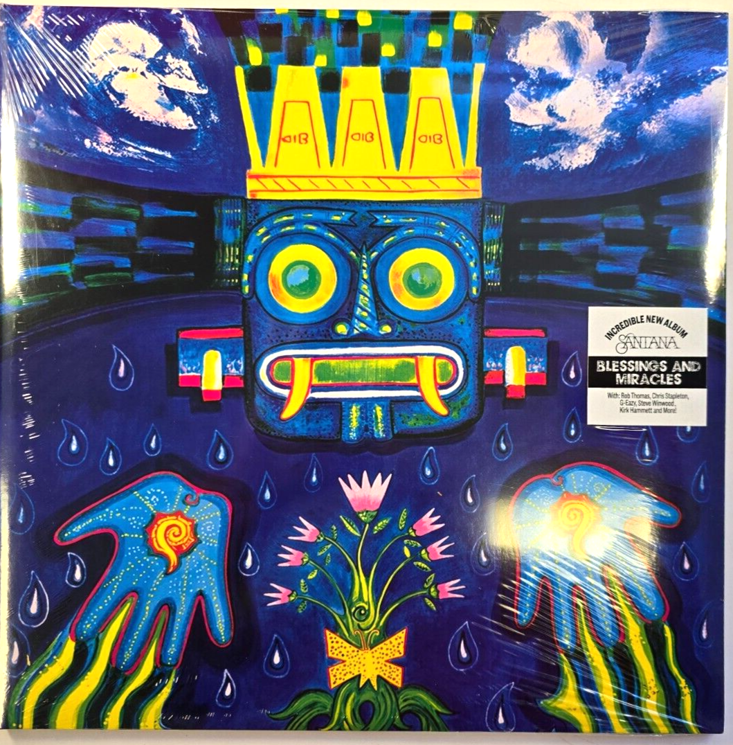 Santana  Blessings And Miracles 2 x LP Album vinyl record 2022 on BMG