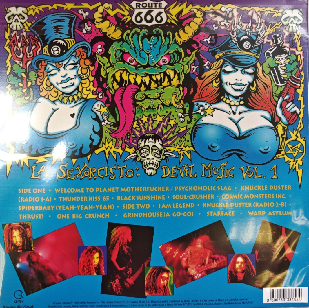 White Zombie La Sexorcisto Devil Music Vol 1 LP Album vinyl record remastered