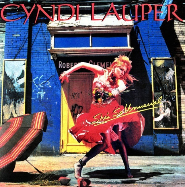 Cyndi Lauper She's So Unusual LP Album vinyl record Limited Red 2020 reissue